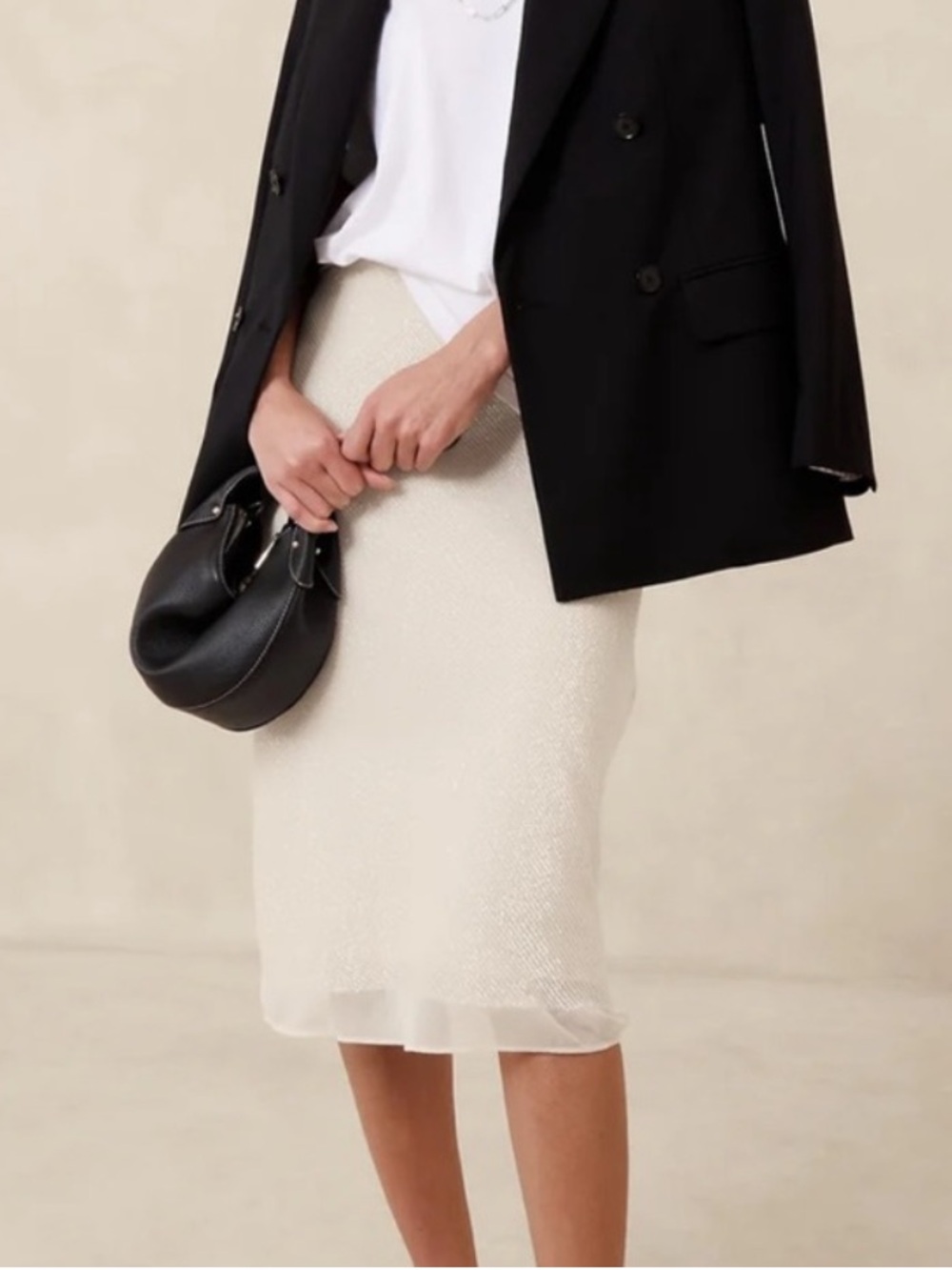 Banana Republic Collection Shimmery Sequin Skirt